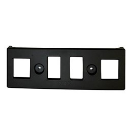 LICENSE PLATE BRACKET FR W/O MOUNTING HARDWARE EXCLUDE SE/MODELS W/CHROME MOULDING REPLACEMENT FOR HYUNDAI SONATA 2023 PARTSLINK NUMBER HY1068121