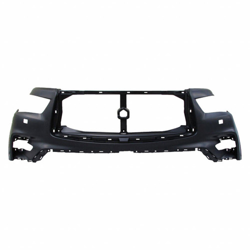 BUMPER FR UPPER PRIMED PTM W/O HEAD LAMP WASHER REPLACEMENT FOR INFINITI QX80 2023 PARTSLINK NUMBER IN1014100