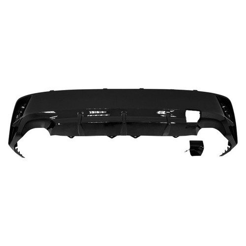 BUMPER RR LOWER BRIGHT BLACK W/TOW HOOK HOLE / F-SPRT REPLACEMENT FOR LEXUS IS350 SEDAN 2023 PARTSLINK NUMBER LX1115105