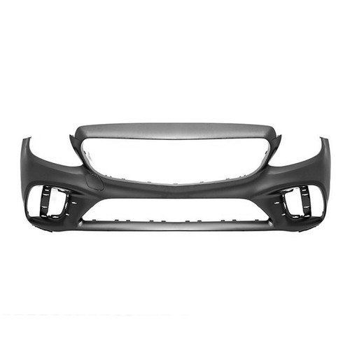 BUMPER FR PRIMED PTM W/AMG W/O ACTIVE PARK ASSIST / CAMERA CAPA REPLACEMENT FOR MERCEDES C43 AMG(2-DOOR) 2023 PARTSLINK NUMBER MB1000576C