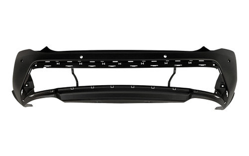 BUMPER RR TEXTURED BLACK W/SENSOR US BUILT REPLACEMENT FOR NISSAN ROGUE 2023 PARTSLINK NUMBER NI1100342