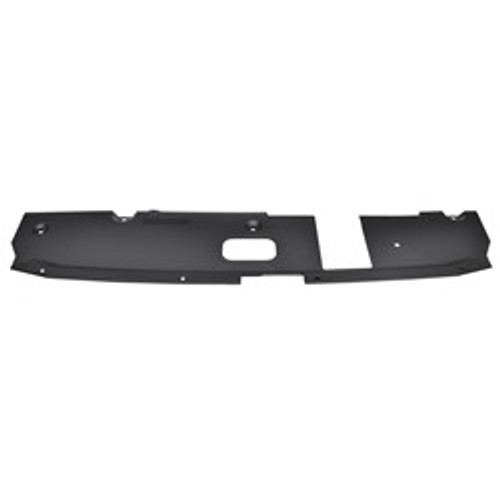 RADIATOR SUPPORT COVER (SIGHT SHIELD) TEXTURED BLACK REPLACEMENT FOR NISSAN SENTRA 2023 PARTSLINK NUMBER NI1224113