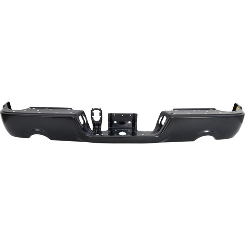 BUMPER RR ASSY BLACK PTM W/SENSOR FOR 1500 W/ DUAL EXHAUST REPLACEMENT FOR RAM PICKUP-RAM-1500-CLASSIC-2019-2021 2023 PARTSLINK NUMBER CH1102373