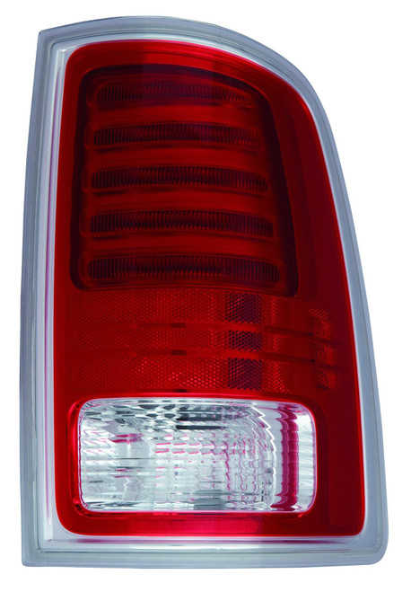 TAIL LAMP RH LED CHROME LARAMIE/LONGHORN MODELS CAPA REPLACEMENT FOR RAM PICKUP-RAM-1500-CLASSIC-2019-2021 2023 PARTSLINKS NUMBER CH2801203C