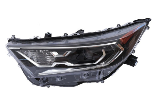 HEAD LAMP LH NORTH AMERICAN BUILT HYBRID XLE/XSE AND LIMITED MODELS HQ REPLACEMENT FOR TOYOTA RAV 4 2023 PARTSLINK NUMBER TO2502292