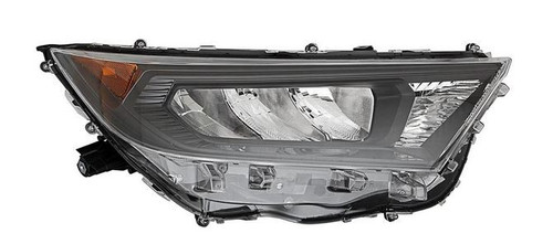 HEAD LAMP RH LED W/BLACK HOUSING JAPAN BUILT FITS LE / HYB HQ REPLACEMENT FOR TOYOTA RAV 4 PARTSLINK NUMBER TO2519200