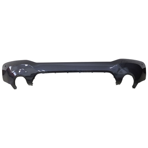 VALANCE RR LOWER PRIMED BRIGHT DARK GRAY W/TOW HOOK W/O SENSOR W/M-PKG REPLACEMENT FOR BMW X1 2020 PARTSLINK NUMBER BM1195164
