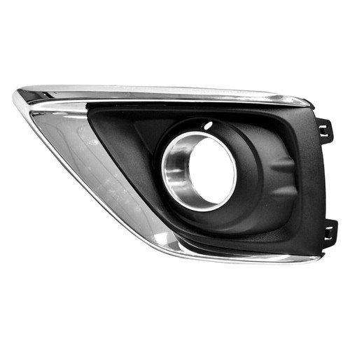 FOG LAMP BEZEL LH BLACK W/CHROME MOLDINGS REPLACEMENT FOR BUICK ENVISION 2020 PARTSLINK NUMBER GM1038266
