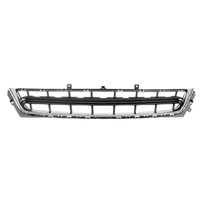 GRILLE LOWER MATTE DARK GRAY W/CHROME MOLDING LS/LT MODEL REPLACEMENT FOR CHEVROLET IMPALA 2020 PARTSLINK NUMBER GM1036164