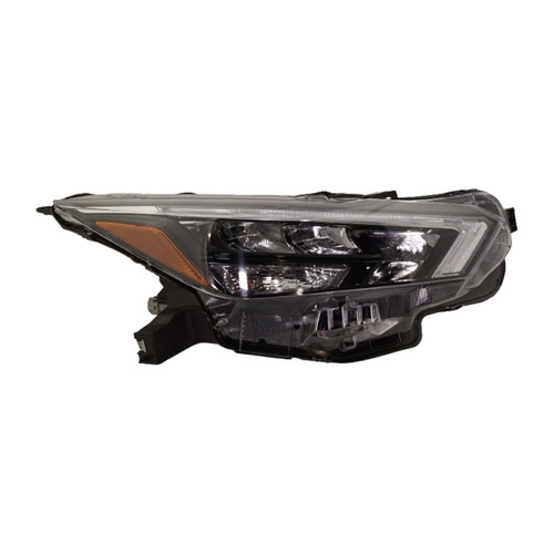HEAD LAMP RH LED CAPA REPLACEMENT FOR NISSAN VERSA SEDAN-2012-2020 2022 PARTSLINK NUMBER NI2503274C