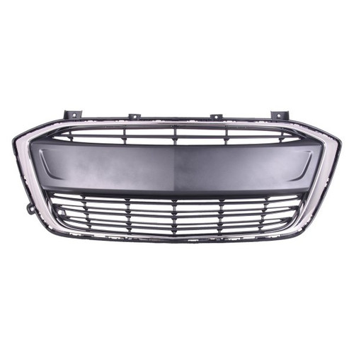 GRILLE LOWER MATTE BLACK W/CHROME MOULDING EXCLUDE RS PKG REPLACEMENT FOR CHEVROLET SONIC SEDAN 2020 PARTSLINK NUMBER GM1036195