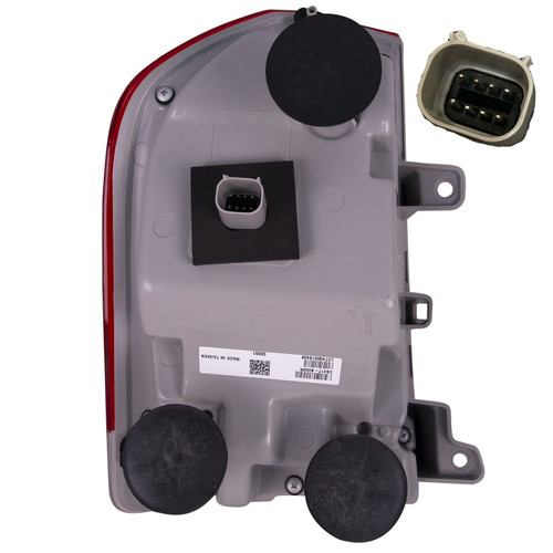 TAIL LAMP RH W/CHROME TRIM CAPA REPLACEMENT FOR CHRYSLER 300 2020 PARTSLINK NUMBER CH2801213C