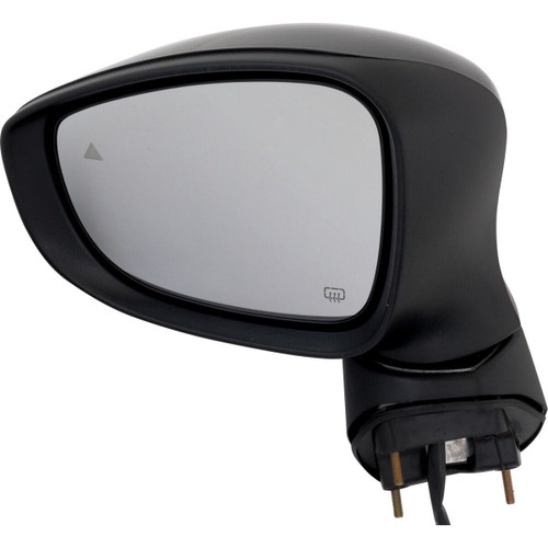 DOOR MIRROR LH POWER PTM W/ TEXTURED BASE STANDARD MIRROR REPLACEMENT FOR CHRYSLER PACIFICA VAN HYBRID 2020 PARTSLINK NUMBER CH1320514