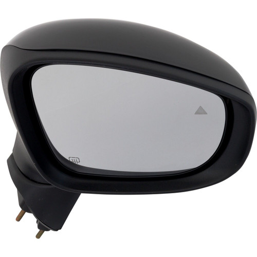 DOOR MIRROR RH POWER PTM TEXTURED BASE W/BLIND SPOT REPLACEMENT FOR CHRYSLER PACIFICA VAN HYBRID 2020 PARTSLINK NUMBER CH1321516