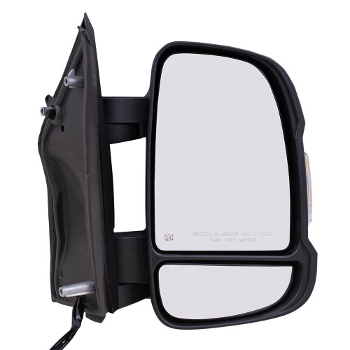 DOOR MIRROR RH POWER TEXTURED W/SIGNAL/POWER FOLD W/O EXTENDED MIRRORS REPLACEMENT FOR RAM PROMASTER 3500 2022 PARTSLINK NUMBER CH1321432