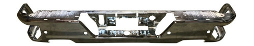 BUMPER FACE BAR RR STEEL CHROME W/O BLIND SPOTS W/ SINGLE EXHAUST REPLACEMENT FOR CHEVROLET PICKUP CHEVY SILVERADO 1500  -  2014-2020  2023 PARTSLINK NUMBER GM1102570