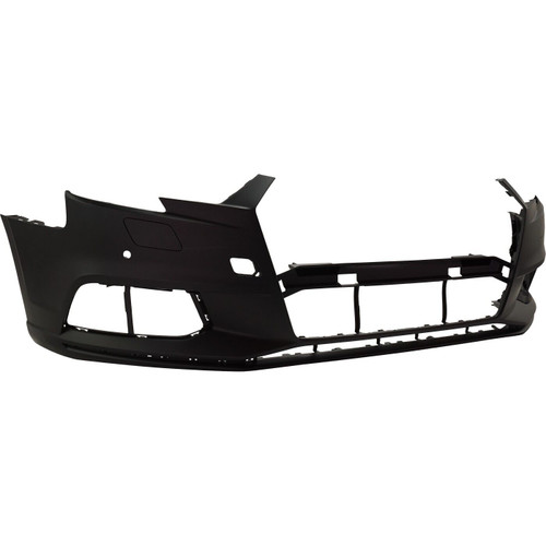 BUMPER FR W/SENSOR W/O WASHER/SPORT CONV/SDN  REPLACEMENT FOR AUDI A3 2019 PARTSLINK NUMBER  AU1000244