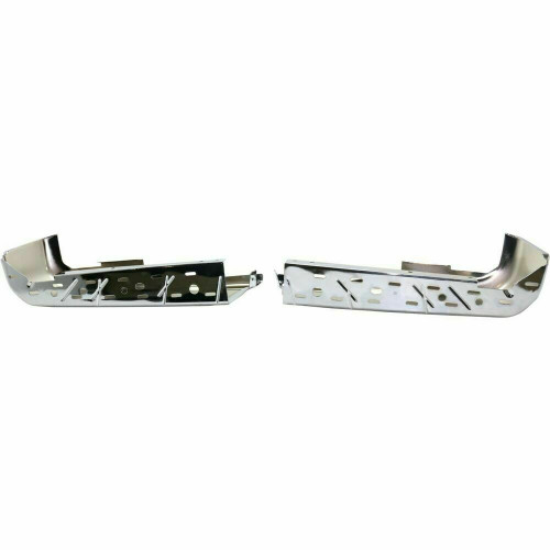 BUMPER FACE BAR RR LH/RH (SET) CHROME W/O SENSOR REPLACEMENT FOR FORD PICKUP F150 POLICE RESPONDER 2020 PARTSLINK NUMBER FO1102380 BUMPER FACE BAR RR LH/RH (SET) CHROME W/O SENSOR REPLACEMENT FOR FORD PICKUP F150 POLICE RESPONDER 2020 PARTSLINK NUMBER FO1102380