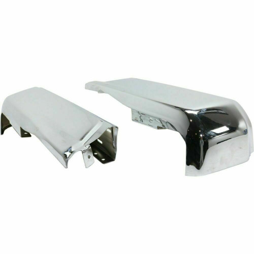 BUMPER FACE BAR RR LH/RH (SET) CHROME W/O SENSOR REPLACEMENT FOR FORD PICKUP F150 POLICE RESPONDER 2020 PARTSLINK NUMBER FO1102380 BUMPER FACE BAR RR LH/RH (SET) CHROME W/O SENSOR REPLACEMENT FOR FORD PICKUP F150 POLICE RESPONDER 2020 PARTSLINK NUMBER FO1102380