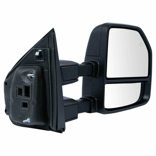DOOR MIRROR RH POWER DUAL HTD W/MEMORY/SIGNAL/SIDE MARKER/PUDDLE LAMP/TEMPERATURE CONTROL/POWER FOLD EXTEND TOW TYPE REPLACEMENT FOR FORD PICKUP F150-2015-2020 2020 PARTSLINK NUMBER FO1321640
