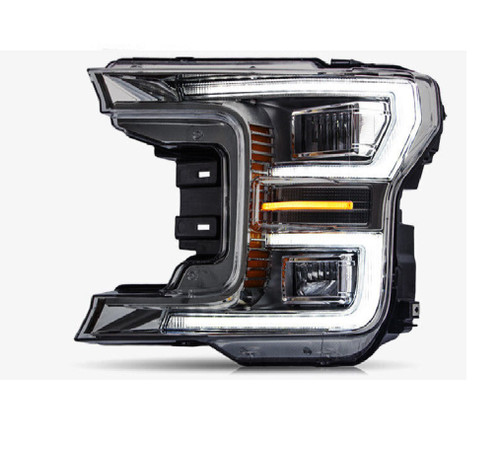 HEAD LAMP LH LED W/SPRT PACKAGE HQ REPLACEMENT FOR FORD PICKUP F150-2015-2020 2020 PARTSLINK NUMBER FO2502367