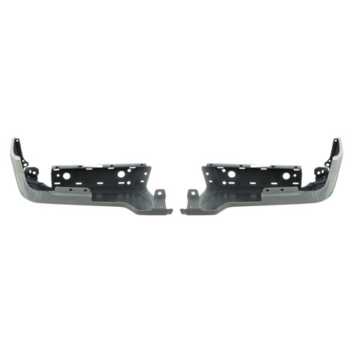 BUMPER FACE BAR RR LH/RH (SET) BLACK STEEL W/ SENSOR HOLES REPLACEMENT FOR FORD PICKUP FORD SUPERDUTY-1997-2020(F250-F350) 2020 PARTSLINK NUMBER FO1102385