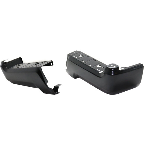 BUMPER FACE BAR RR LH/RH (SET) BLACK STEEL W/O SENSOR HOLES REPLACEMENT FOR FORD PICKUP FORD SUPERDUTY-1997-2020(F250-F350) 2020 PARTSLINK NUMBER FO1102384 BUMPER FACE BAR RR LH/RH (SET) BLACK STEEL W/O SENSOR HOLES REPLACEMENT FOR FORD PICKUP FORD SUPERDUTY-1997-2020(F250-F350) 2020 PARTSLINK NUMBER FO1102384