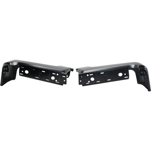 BUMPER FACE BAR RR LH/RH (SET) BLACK STEEL W/O SENSOR HOLES REPLACEMENT FOR FORD PICKUP FORD SUPERDUTY-1997-2020(F250-F350) 2020 PARTSLINK NUMBER FO1102384 BUMPER FACE BAR RR LH/RH (SET) BLACK STEEL W/O SENSOR HOLES REPLACEMENT FOR FORD PICKUP FORD SUPERDUTY-1997-2020(F250-F350) 2020 PARTSLINK NUMBER FO1102384