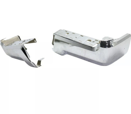 BUMPER FACE BAR RR LH/RH (SET) CHROME STEEL W/O SENSOR HOLES REPLACEMENT FOR FORD PICKUP FORD SUPERDUTY-1997-2020(F250-F350) 2020 PARTSLINK NUMBER FO1102386 BUMPER FACE BAR RR LH/RH (SET) CHROME STEEL W/O SENSOR HOLES REPLACEMENT FOR FORD PICKUP FORD SUPERDUTY-1997-2020(F250-F350) 2020 PARTSLINK NUMBER FO1102386
