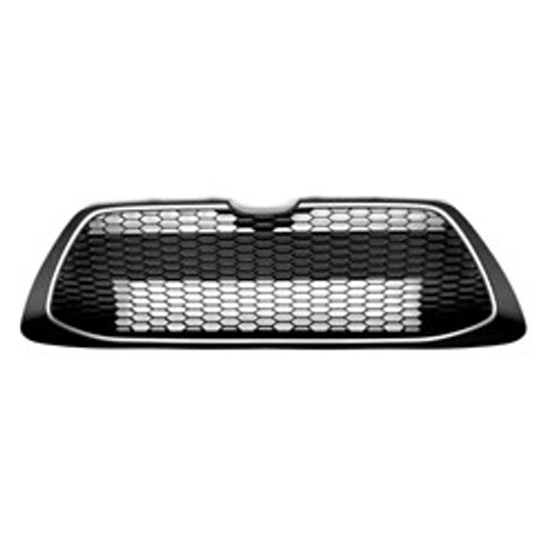 GRILLE LOWER TEXTURED BLACK W/PTD SILVER MOULDING XLE NORTH AMERICAN BUILT REPLACEMENT FOR TOYOTA COROLLA SEDAN 2022 PARTSLINK NUMBER TO1036205U