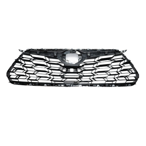 GRILLE FR PTD BLACK W/CHROME MOLDING USE W/O CAMERA FOR LTD MODELS REPLACEMENT FOR TOYOTA HIGHLANDER 2022 PARTSLINK NUMBER TO1200456U GRILLE FR PTD BLACK W/CHROME MOLDING USE W/O CAMERA FOR LTD MODELS REPLACEMENT FOR TOYOTA HIGHLANDER 2022 PARTSLINK NUMBER TO1200456U