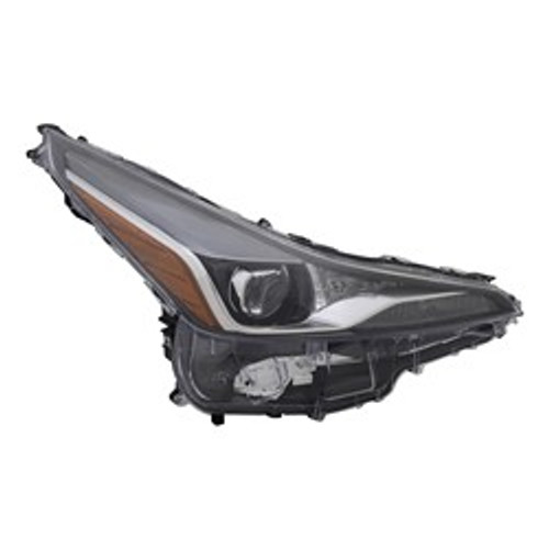 HEAD LAMP RH LED W/O ADAPT W/AUTO OFF HQ REPLACEMENT FOR TOYOTA PRIUS 2022 PARTSLINK NUMBER TO2503280 HEAD LAMP RH LED W/O ADAPT W/AUTO OFF HQ REPLACEMENT FOR TOYOTA PRIUS 2022 PARTSLINK NUMBER TO2503280