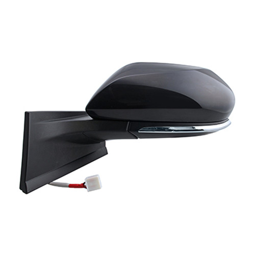 DOOR MIRROR LH POWER HEATED W/O BLIND SPOT MATTE BLACK COVER REPLACEMENT FOR TOYOTA PRIUS AWD E 2022 PARTSLINK NUMBER TO1320354 DOOR MIRROR LH POWER HEATED W/O BLIND SPOT MATTE BLACK COVER REPLACEMENT FOR TOYOTA PRIUS AWD E 2022 PARTSLINK NUMBER TO1320354
