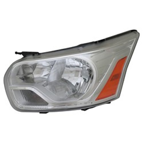 HEAD LAMP LH W/O LOGO W/CHROME TRIM FROM 9/2/15 CAPA REPLACEMENT FOR FORD TRANSIT T-250 CARGO VAN 2020 PARTSLINK NUMBER FO2502357C HEAD LAMP LH W/O LOGO W/CHROME TRIM FROM 9/2/15 CAPA REPLACEMENT FOR FORD TRANSIT T-250 CARGO VAN 2020 PARTSLINK NUMBER FO2502357C