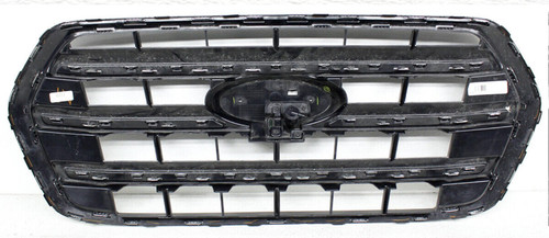 GRILLE FR TEXTURED BLACK BARS W/CHROME MOLDING/CAMERA W/O EMBLEM REPLACEMENT FOR FORD TRANSIT T-250 CREW VAN 2020 PARTSLINK NUMBER FO1200668