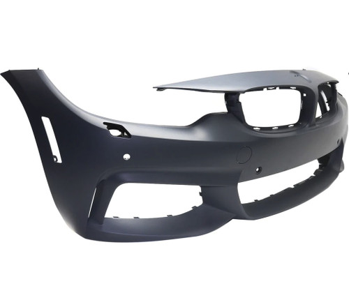 BUMPER FR W/WASHER/PARK ASSIST/M-PKG W/O PARK AID/CAMERA  REPLACEMENT FOR BMW 430I GRAN COUPE 2019 PARTSLINK NUMBER BM1000342