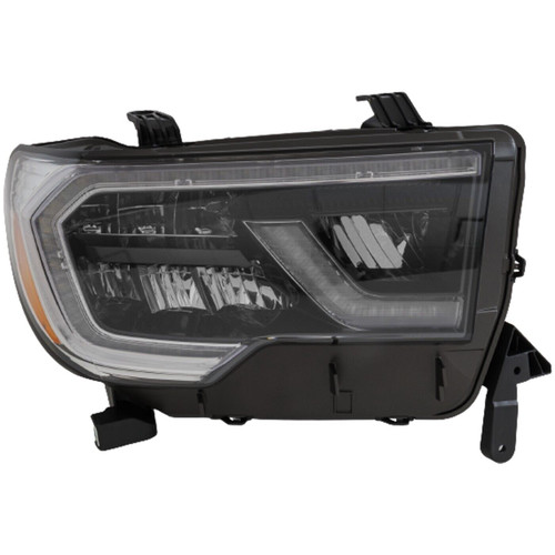 HEAD LAMP RH PLATINUM CAPA REPLACEMENT FOR TOYOTA SEQUOIA 2022 PARTSLINK NUMBER TO2503265C HEAD LAMP RH PLATINUM CAPA REPLACEMENT FOR TOYOTA SEQUOIA 2022 PARTSLINK NUMBER TO2503265C
