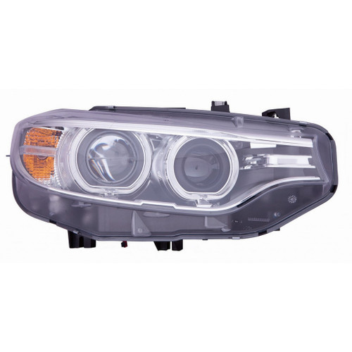 HEAD LAMP RH HID HQ  REPLACEMENT FOR BMW 430I GRAN COUPE 2019 PARTSLINK NUMBER BM2519160