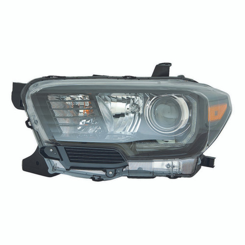 HEAD LAMP LH HALOGEN W/LED DRL/FOG LAMP/BLACK BEZEL REPLACEMENT FOR TOYOTA TACOMA PICKUP 2WD 2022 PARTSLINK NUMBER TO2502244U HEAD LAMP LH HALOGEN W/LED DRL/FOG LAMP/BLACK BEZEL REPLACEMENT FOR TOYOTA TACOMA PICKUP 2WD 2022 PARTSLINK NUMBER TO2502244U