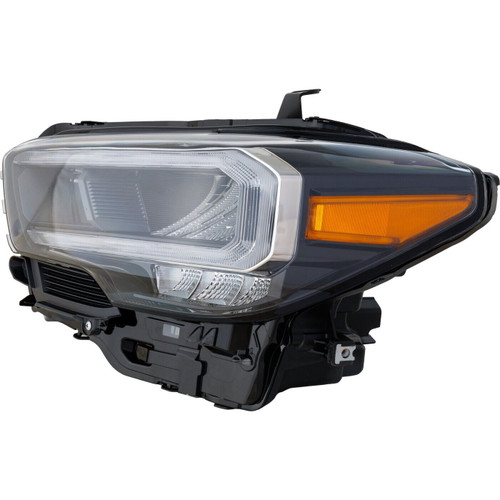 HEAD LAMP LH LED MULTI-REFLECTOR BLACK W/O TRD LOGO FOR LTD/ ALL TRD EXCLUDE PRO CAPA REPLACEMENT FOR TOYOTA TACOMA PICKUP 4WD 2022 PARTSLINK NUMBER TO2502291C HEAD LAMP LH LED MULTI-REFLECTOR BLACK W/O TRD LOGO FOR LTD/ ALL TRD EXCLUDE PRO CAPA REPLACEMENT FOR TOYOTA TACOMA PICKUP 4WD 2022 PARTSLINK NUMBER TO2502291C