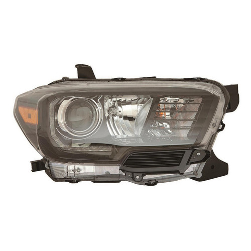 HEAD LAMP RH HALOGEN W/LED DRL/FOG LAMP/BLACK BEZEL CAPA REPLACEMENT FOR TOYOTA TACOMA PICKUP 4WD 2022 PARTSLINK NUMBER TO2503244C HEAD LAMP RH HALOGEN W/LED DRL/FOG LAMP/BLACK BEZEL CAPA REPLACEMENT FOR TOYOTA TACOMA PICKUP 4WD 2022 PARTSLINK NUMBER TO2503244C