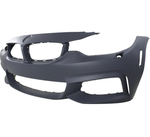BUMPER FR W/O PARK AID/CAMERA/PARK ASSIST W/WASHER/M-PKG CAPA   REPLACEMENT FOR BMW 440I CONVERTIBLE 2019 PARTSLINK NUMBER BM1000341C