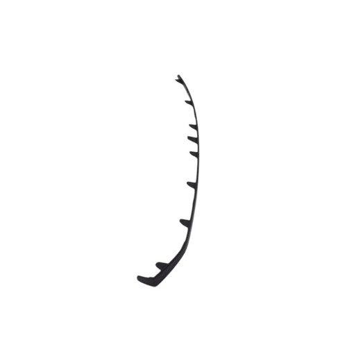 BUMPER MOULDING FR RH TEXTURED BLACK W/O S-LINE CONV/SDN  REPLACEMENT FOR AUDI A3 2019 PARTSLINK NUMBER AU1047103
