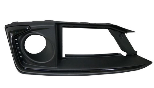 FOG LAMP BEZEL FR LH BLACK W/CHROME TRIM EX/TOURING MODEL REPLACEMENT FOR HONDA  CIVIC COUPE 2020 PARTSLINK NUMBER HO1038148U