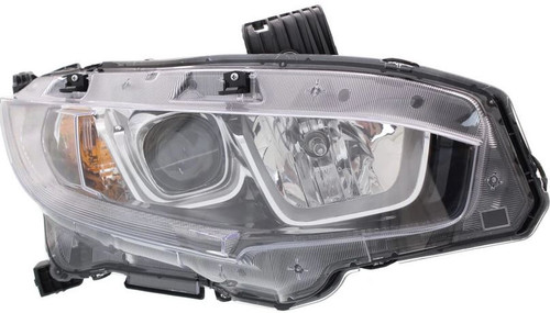 HEAD LAMP RH HALOGEN REPLACEMENT FOR HONDA CIVIC HATCHBACK 2020 PARTSLINK NUMBER HO2503173U HEAD LAMP RH HALOGEN REPLACEMENT FOR HONDA CIVIC HATCHBACK 2020 PARTSLINK NUMBER HO2503173U