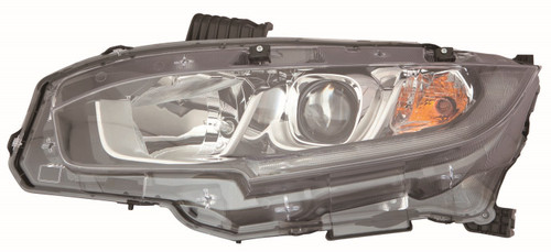 HEAD LAMP LH HALOGEN HQ REPLACEMENT FOR HONDA CIVIC SEDAN 2020 PARTSLINK NUMBER HO2502173 HEAD LAMP LH HALOGEN HQ REPLACEMENT FOR HONDA CIVIC SEDAN 2020 PARTSLINK NUMBER HO2502173
