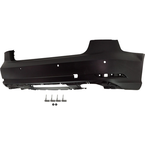 BUMPER RR PRIMED W/SENSOR W/O S-LINE CONV/SDN CAPA  REPLACEMENT FOR AUDI A3 2019 PARTSLINK NUMBER AU1100245C