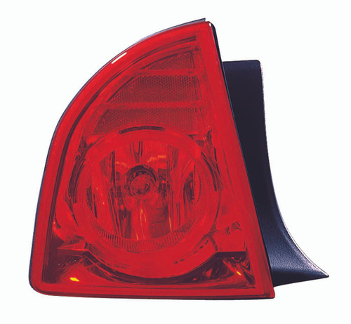 TAIL LAMP LH LS/LT CAPA REPLACEMENT FOR CHEVROLET MALIBU HYBRID 2010 PARTSLINK NUMBER GM2800224C