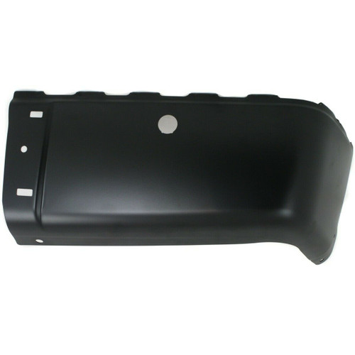 BUMPER END RR RH BLACK W/SENSOR HOLE STEEL REPLACEMENT FOR CHEVROLET PICKUP CHEVY SILVERADO-1500 99-13,2500-3500 99-10 2010 PARTSLINK NUMBER GM1105148