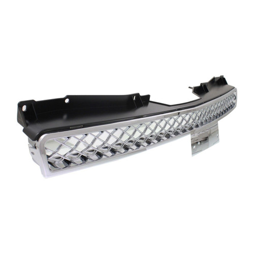 GRILLE UPPER CHROME W/O OFF ROAD REPLACEMENT FOR CHEVROLET TAHOE (2000-) 2010 PARTSLINK NUMBER GM1200590